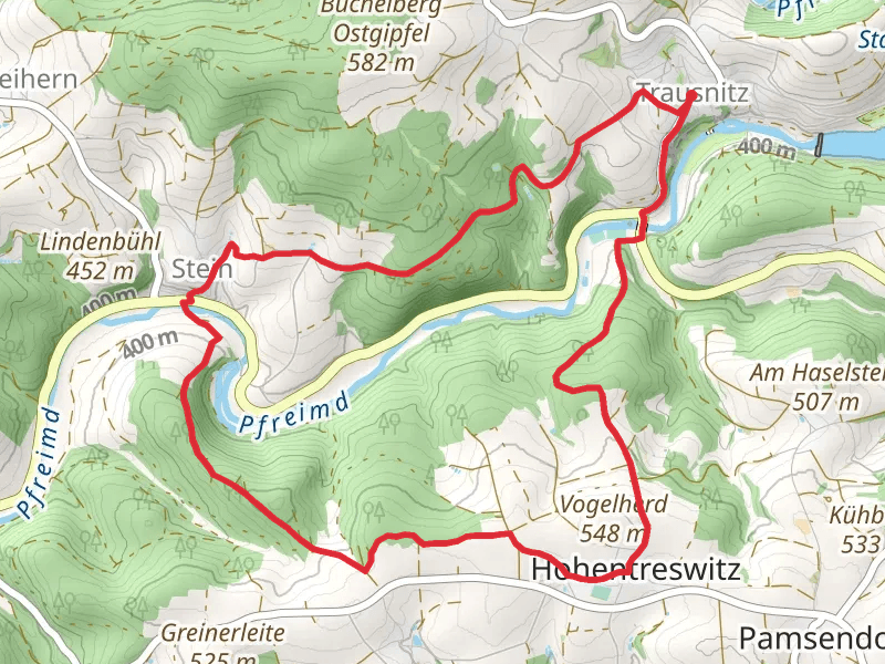 Trausnitz Stein Hohentresswitz Loop
