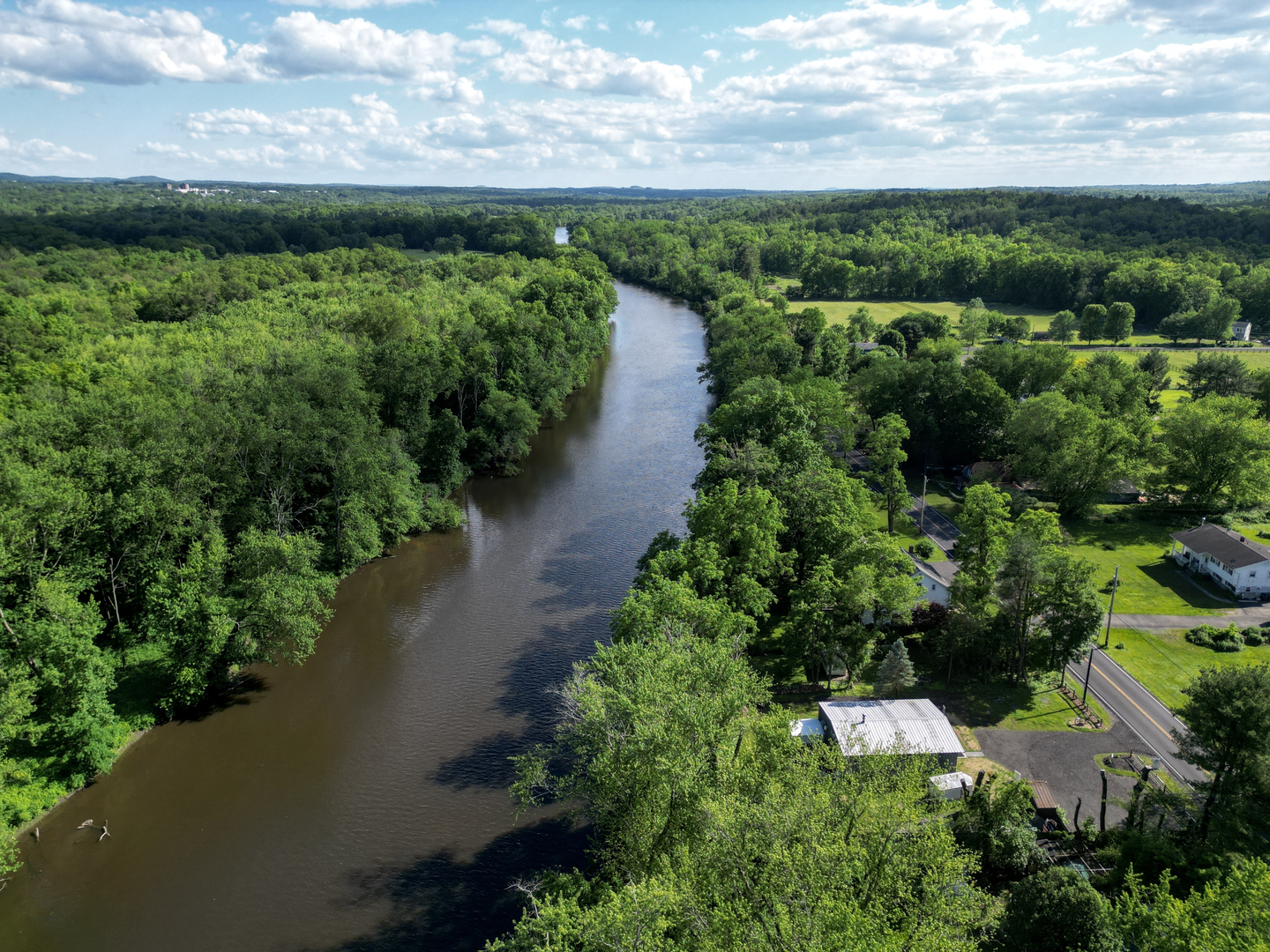An image depicting the trail Wallkill Valley Rail Trail and its surrounding area.