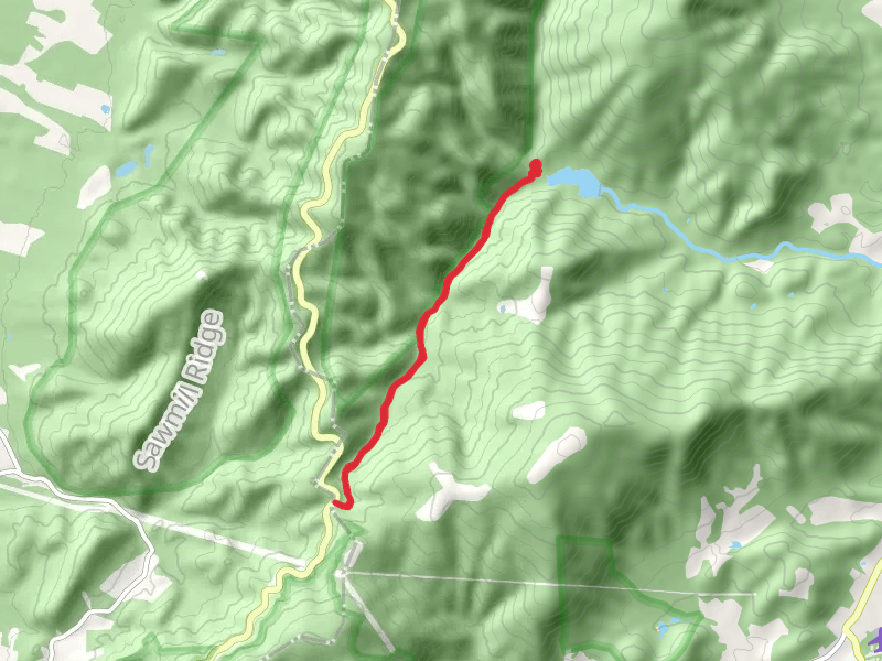 Jarman Gap via South Fork Moormans Fire Road