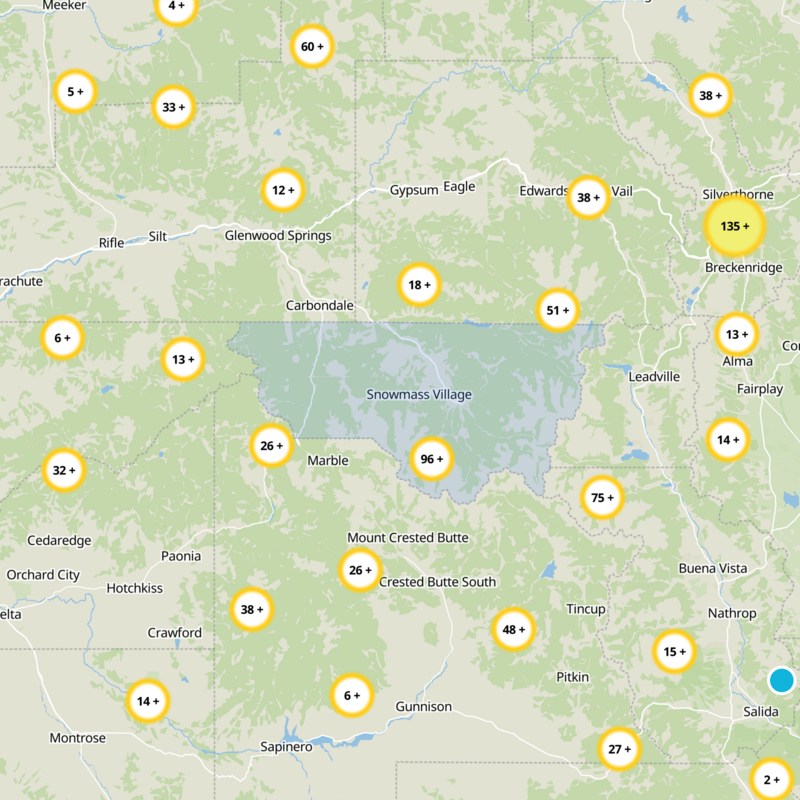 Pitkin County Static Map
