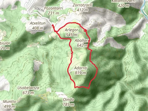 Surrounding Adarramendi PR GI 203