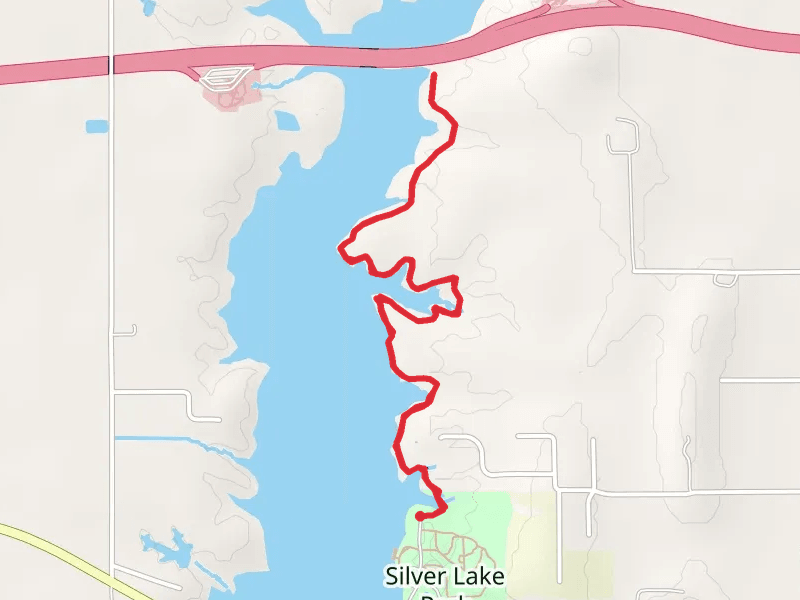 Silver Lake East Shore Walk