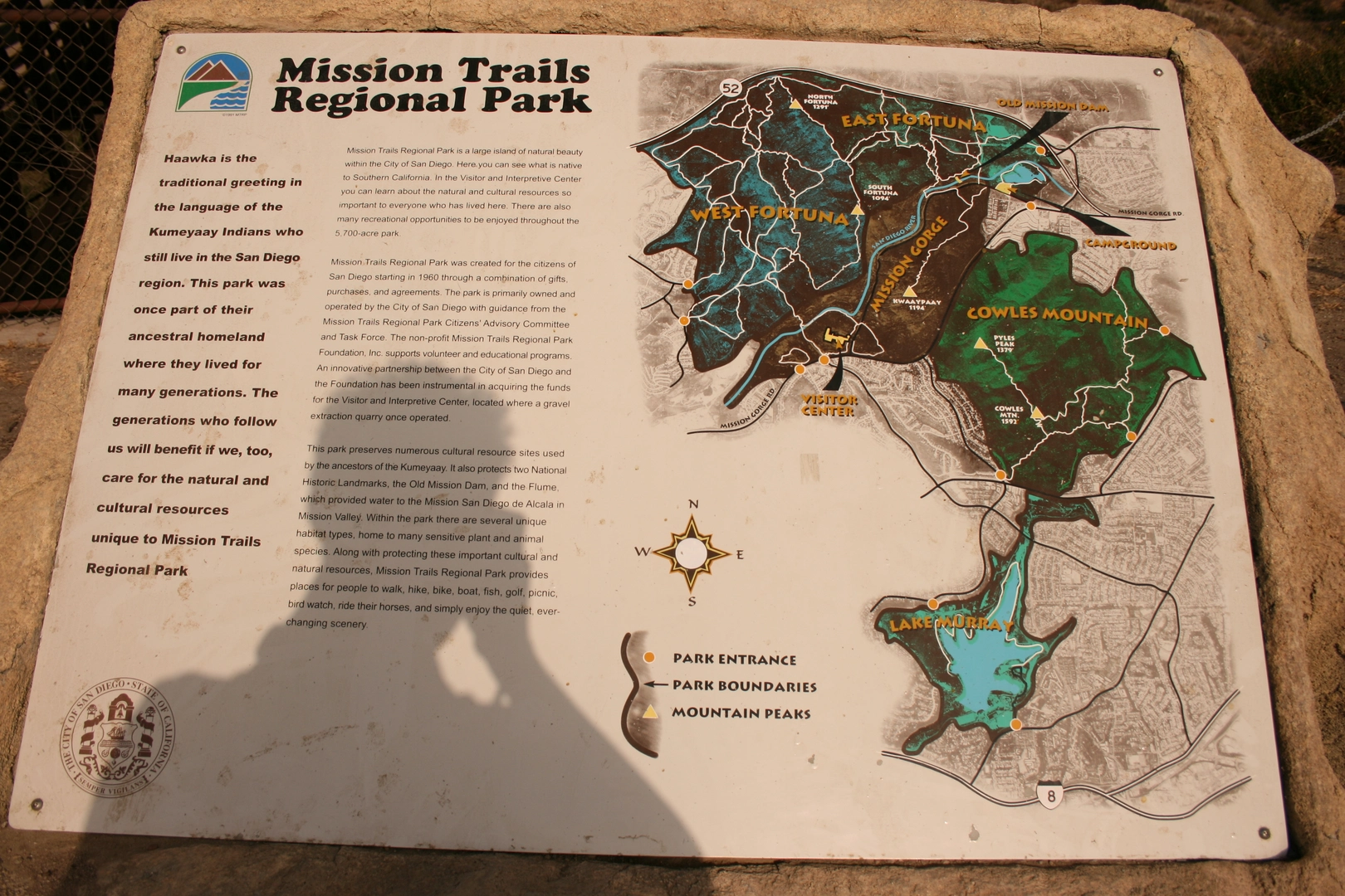 An image depicting the trail South Fortuna Trail and its surrounding area.
