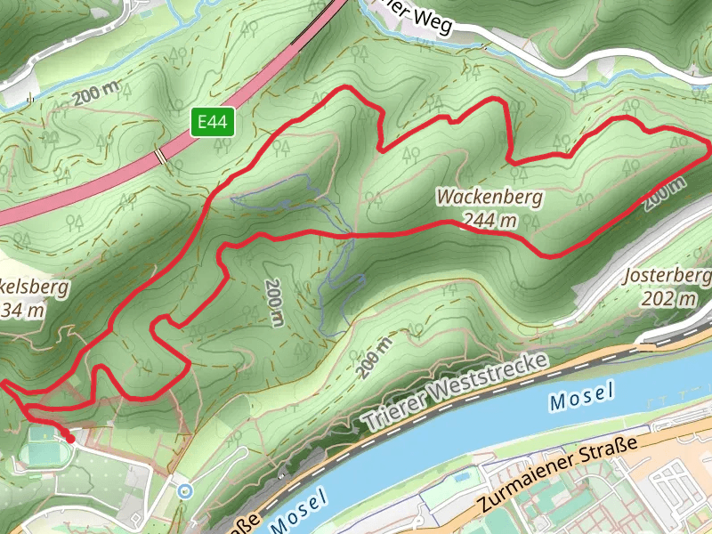 Schusterskreuz, Stubenberg and Falsches Biewertal Loop