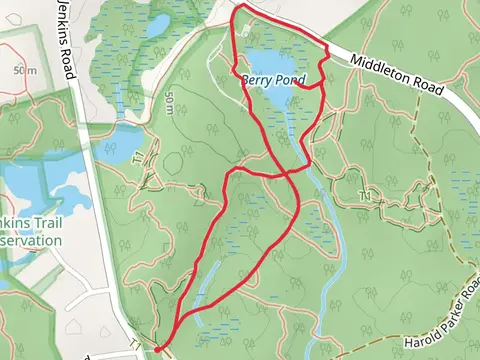 Berry Pond Loop Trail via Jenkins Road