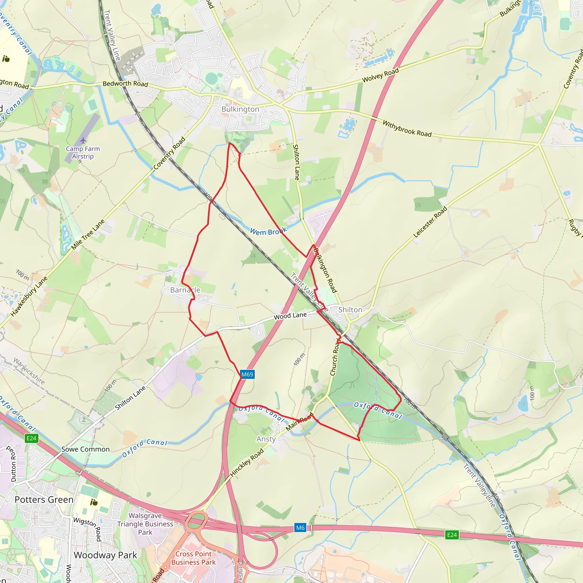 ACW 13 and 14 Loop mobile static map