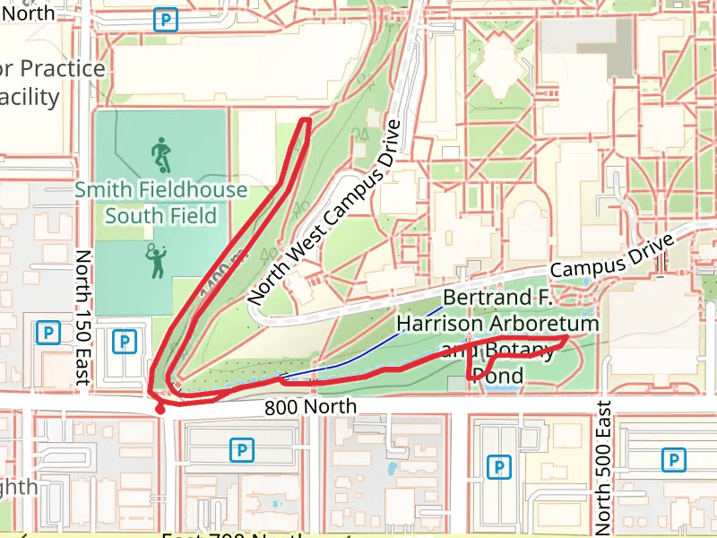 Bertrand F Harrison Arboretum and Botany Pond Loop