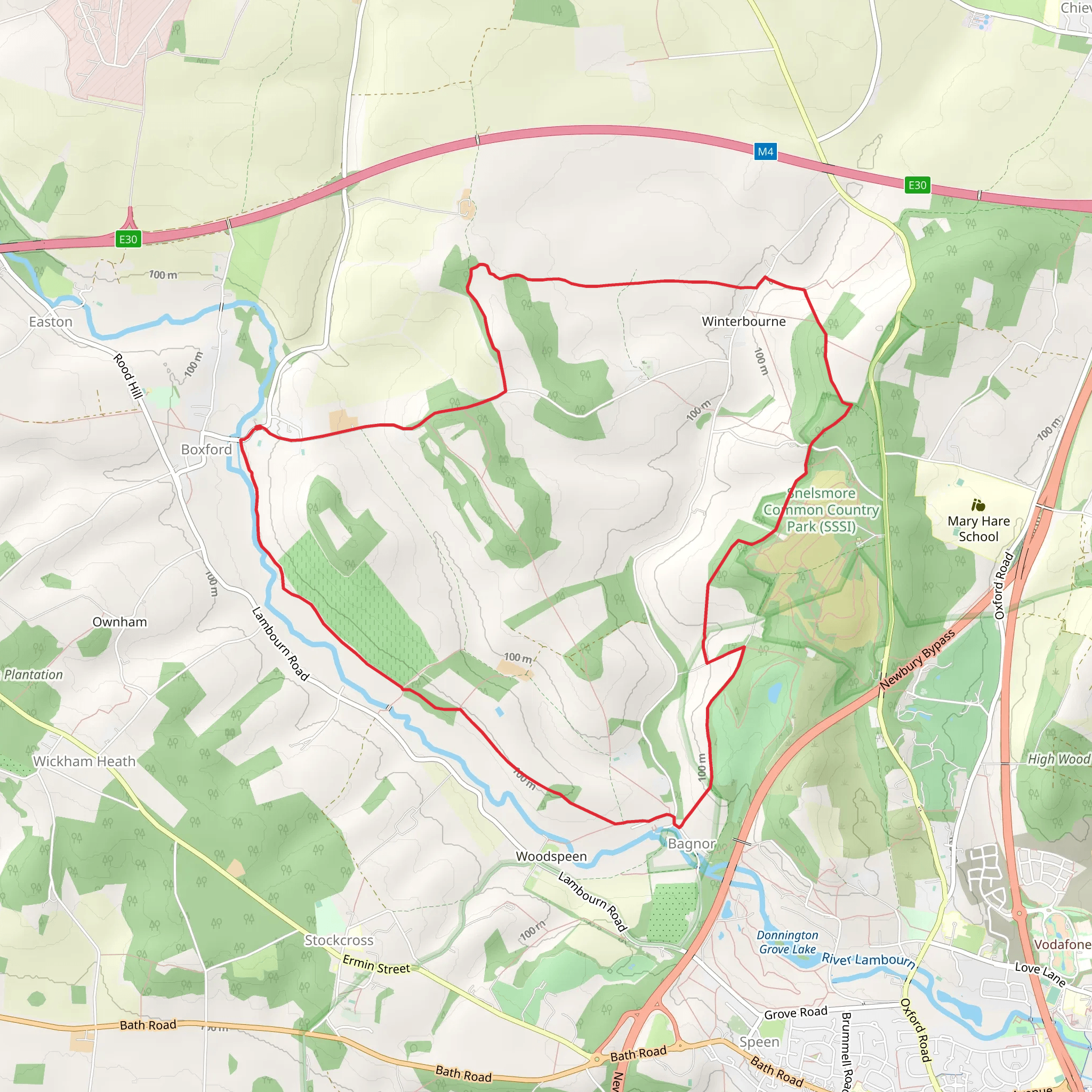 Boxford Country Park, Winterbourne Park and Snelsmore Common | West