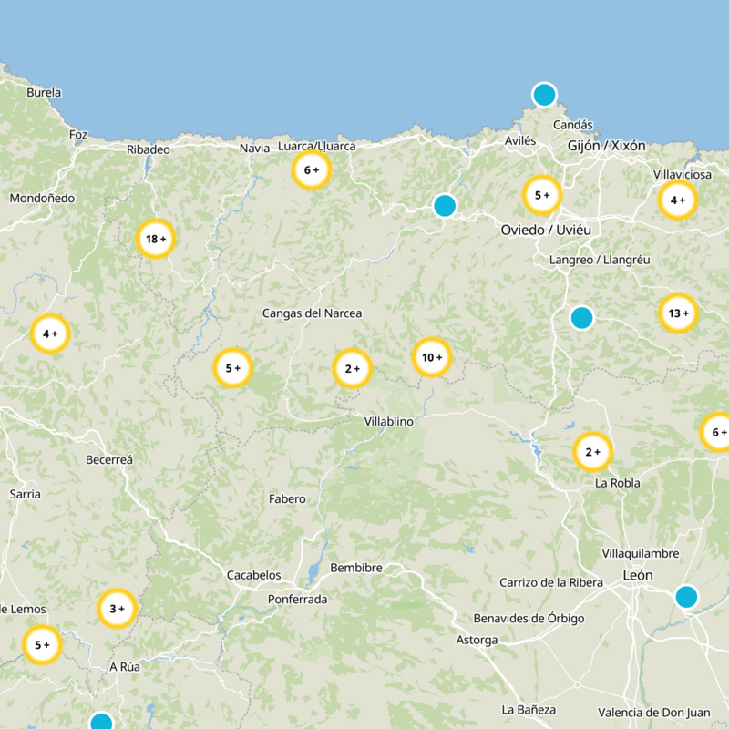 Cangas Del Narcea Static Map