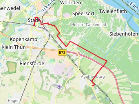 Stade to Agathenburg Walk