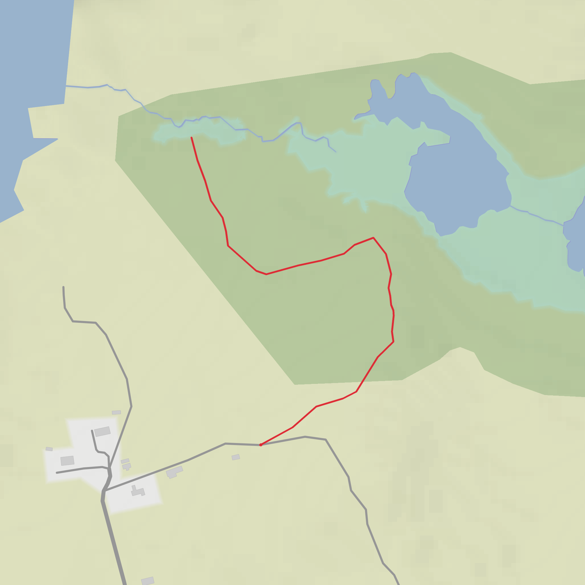 Mihinish mobile static map