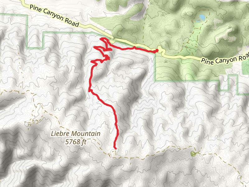 Liebre Mountain via Pacific Crest Trail