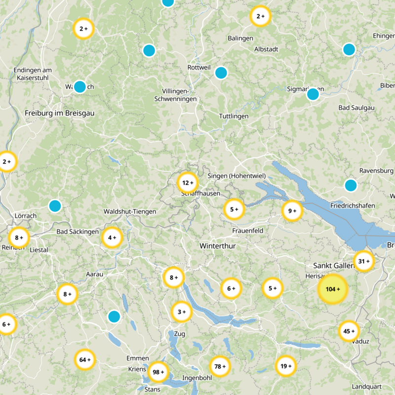 Neuhausen am Rheinfall Static Map