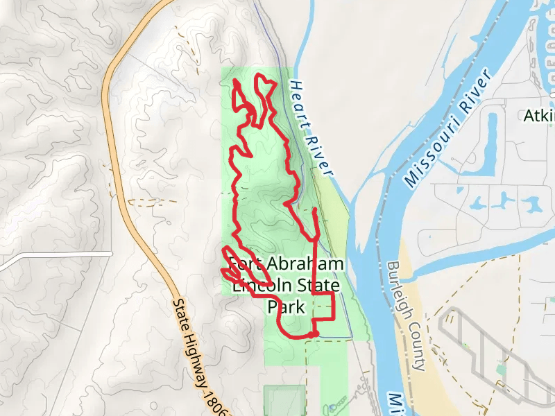 Fort Abraham Lincoln State Park Loop
