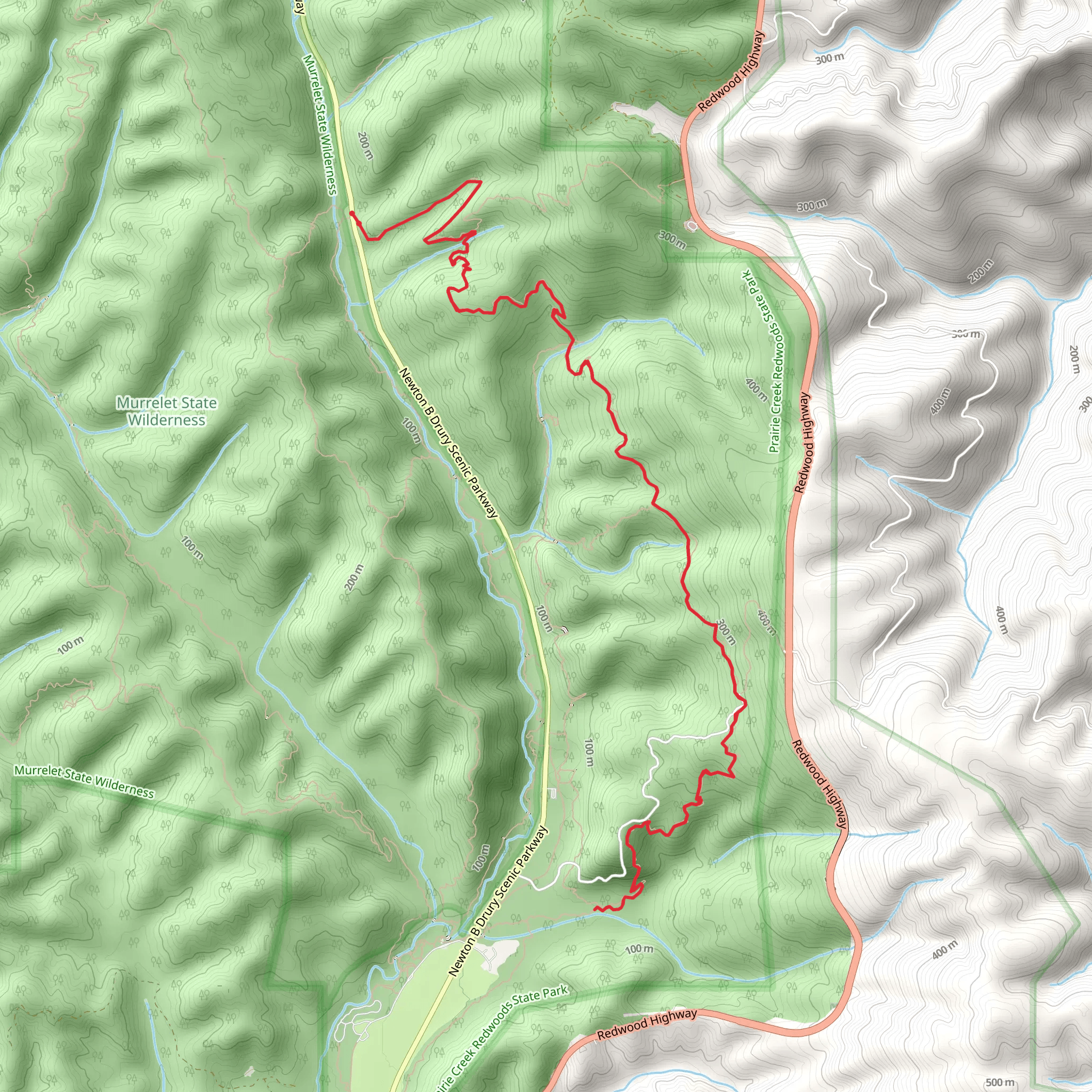 Rhododendron Trail mobile static map