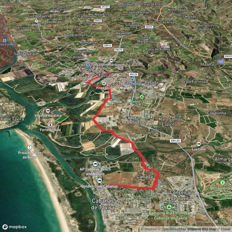 Hike from Tavira