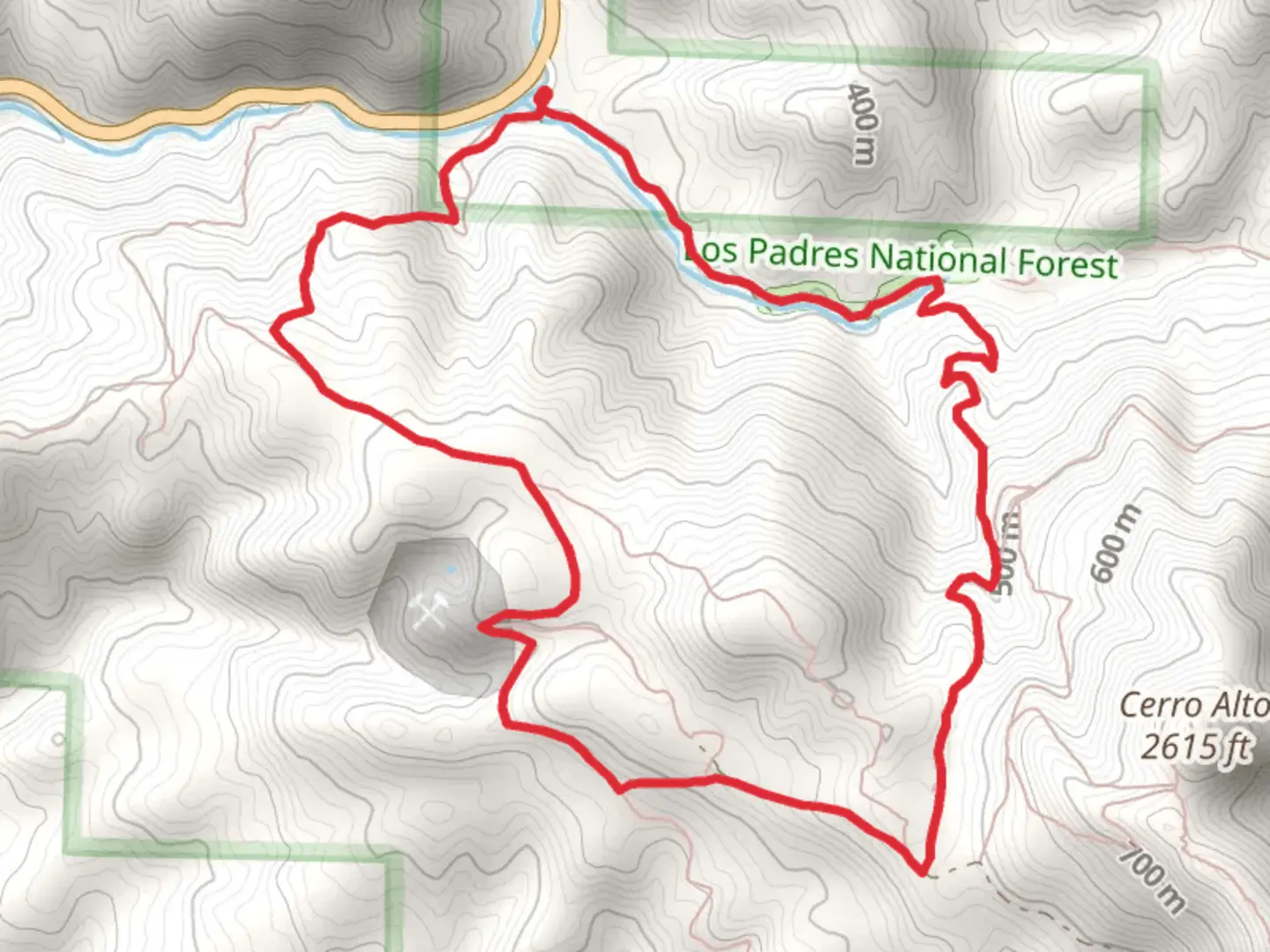 An image depicting the trail Boy Scout and ATandT Loop Trail and its surrounding area.