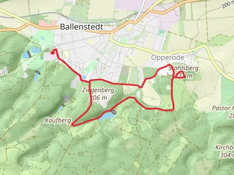 Kunstteich via Selketal Stieg
