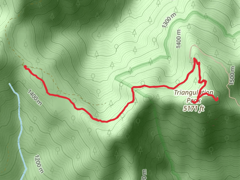 Boca Cave and Triangulation Peak Trail