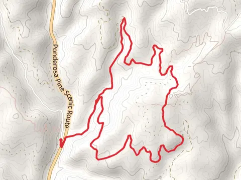 Skyline Loop Trail from China Fork-West Fork Road