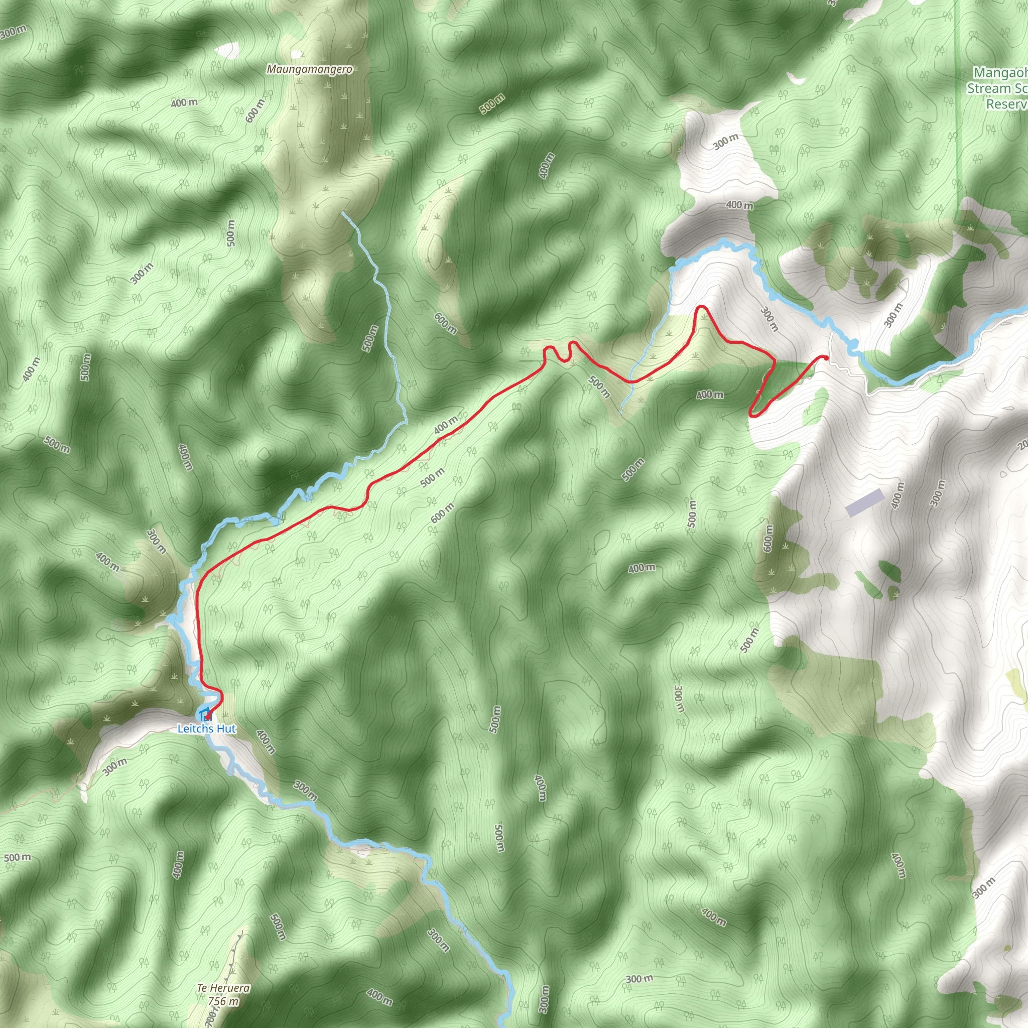 Leitch's Track mobile static map