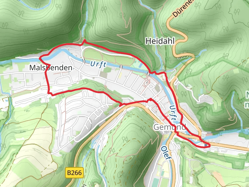 Urft via Nachtigallenweg