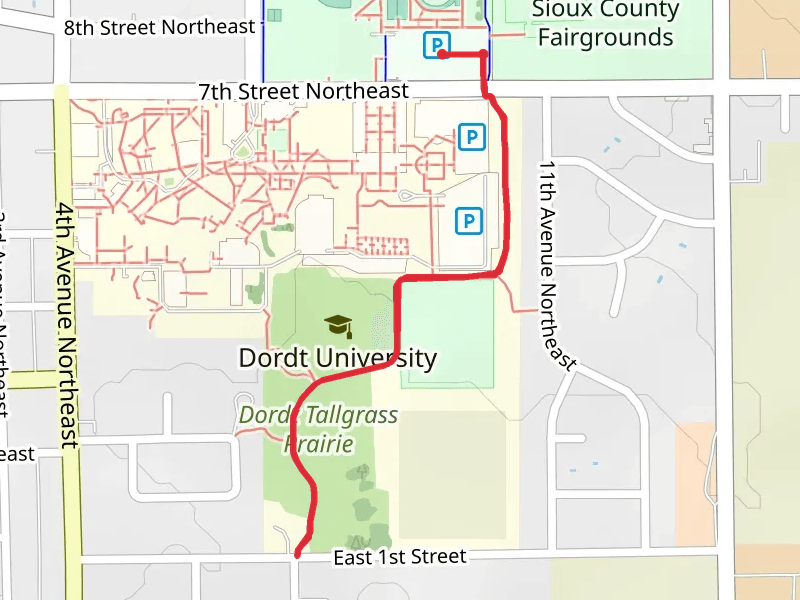Dordt Tallgrass Prairie Walk