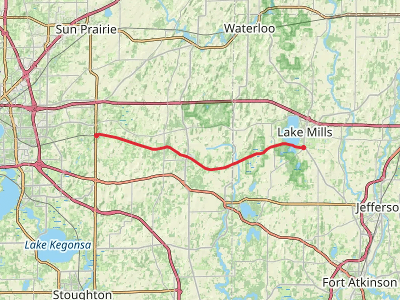 Glacial Drumlin State Trail