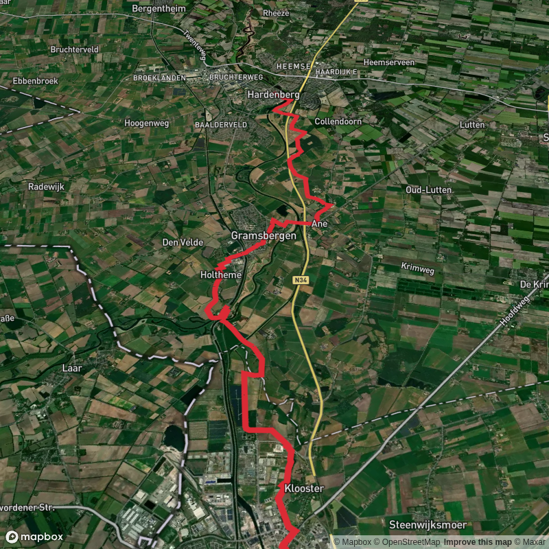 Coevorden to Hardenberg via Pieterpad deel 1
