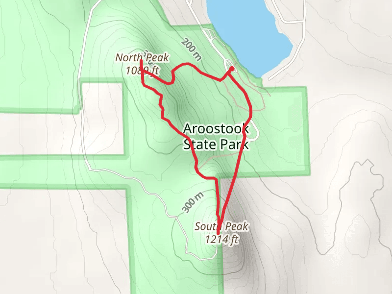 North Peak and Quaggy Jo South Peak Loop Trail
