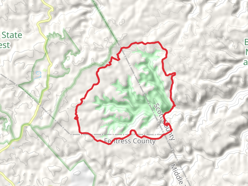 Gobblers Knob Trail and Fork Ridge Loop Trail