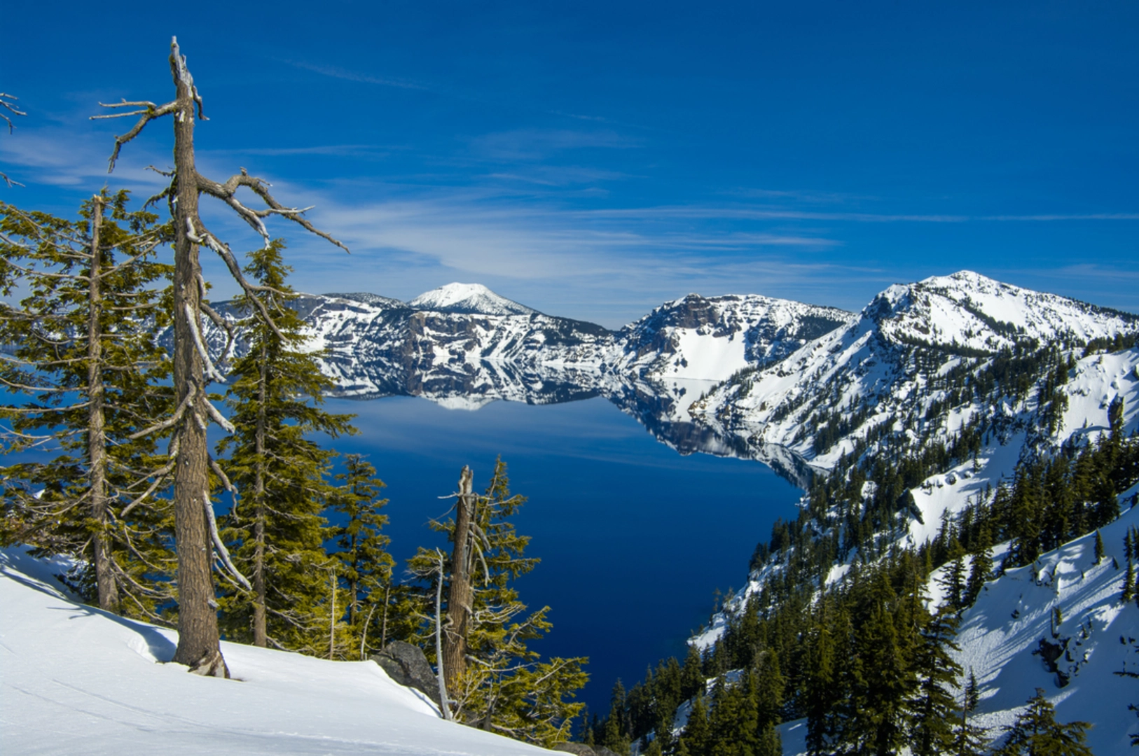 An image depicting the trail Rim Trail and its surrounding area.