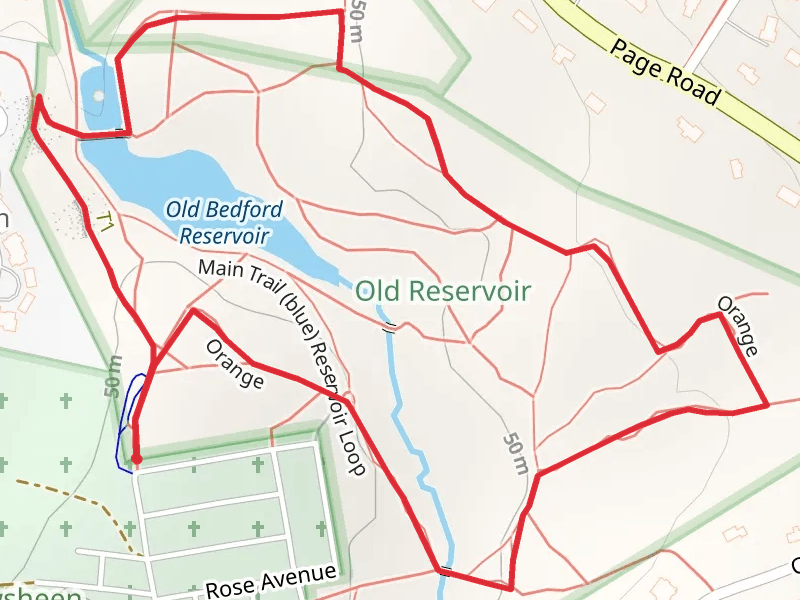 Old Bedford Reservoir Loop