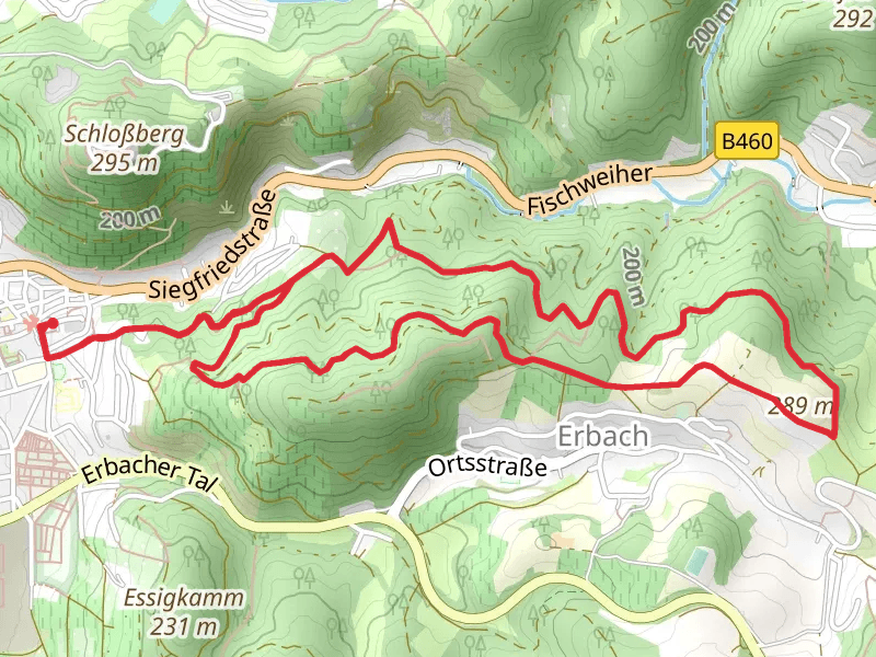 Rastplatz Wilhelmshoehe via Engels Weg