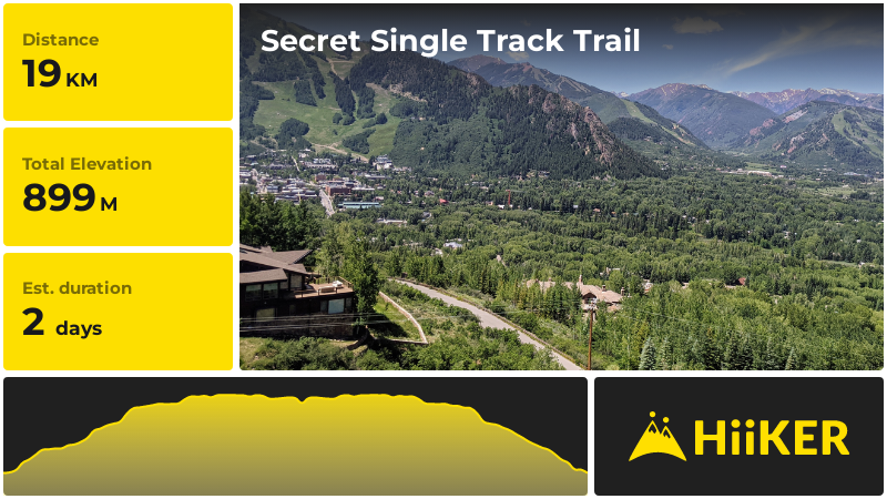 Secret Single Track Trail | Pitkin County | Colorado