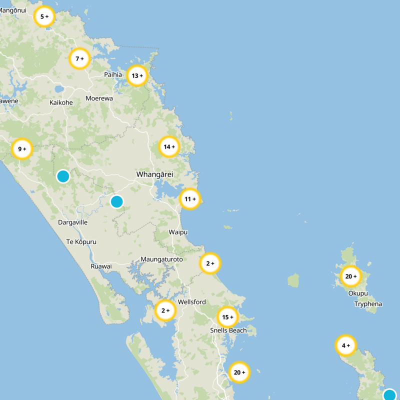 Whangarei Static Map