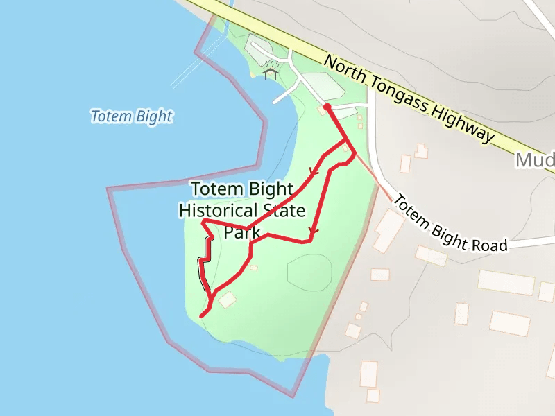 Totem Bight Historical State Park Loop