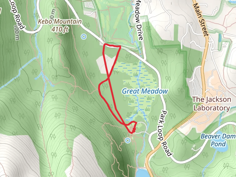 Jesup Path and Hemlock Trail Loop