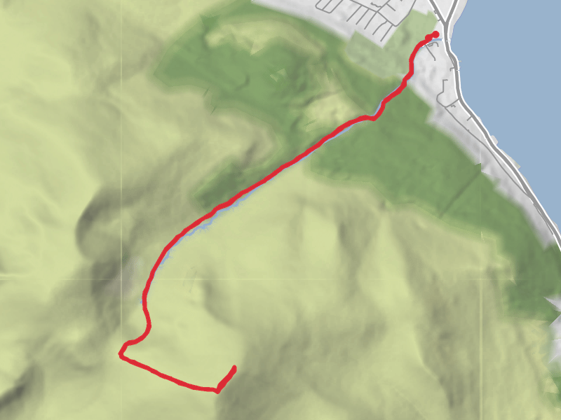 Donard Car Park Via Granite trails to Donard. thumbnail