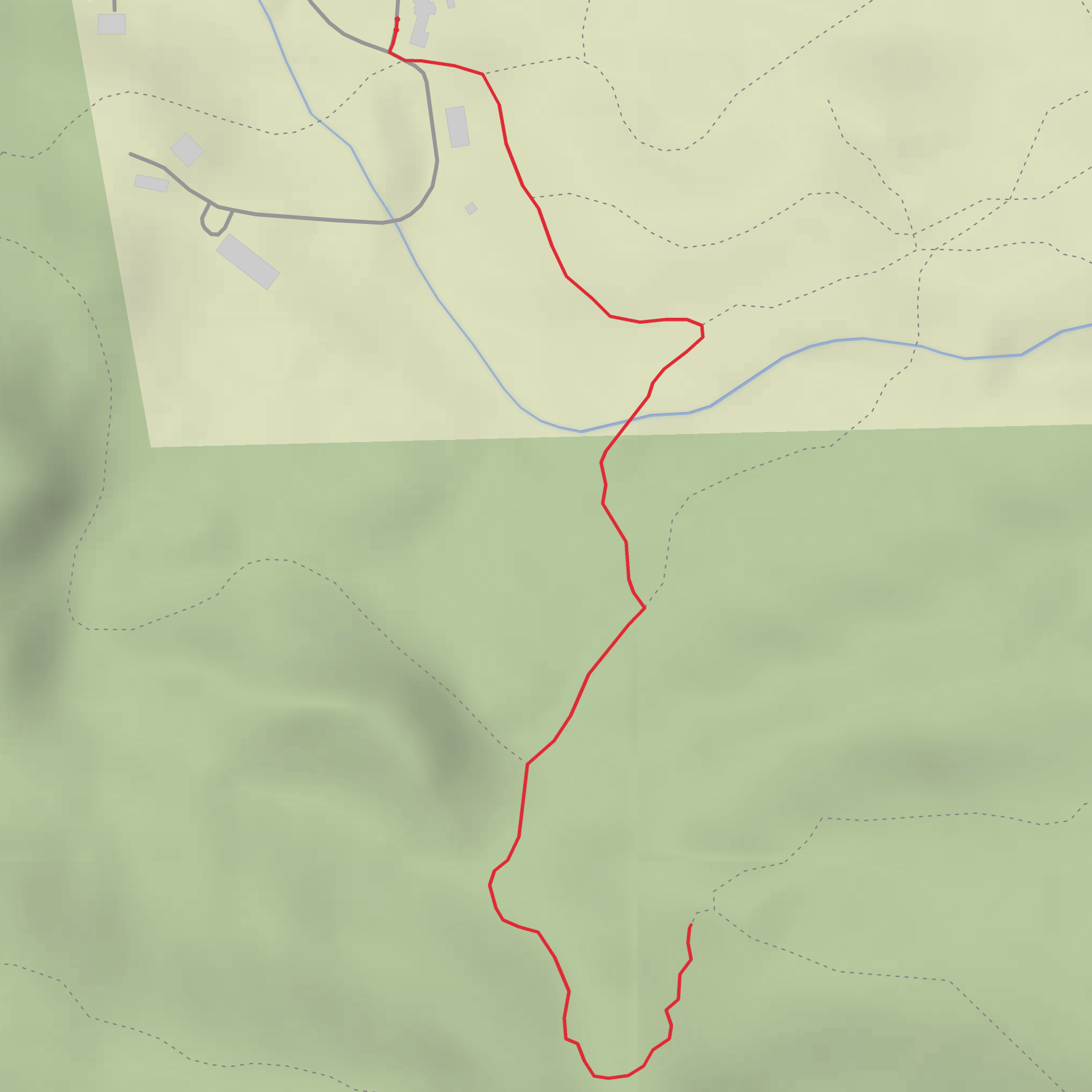 High Cliffs Overlook mobile static map