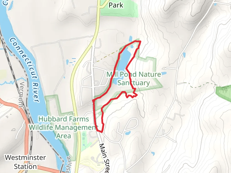 Mill Pond Conservation Area Loop - Main Street