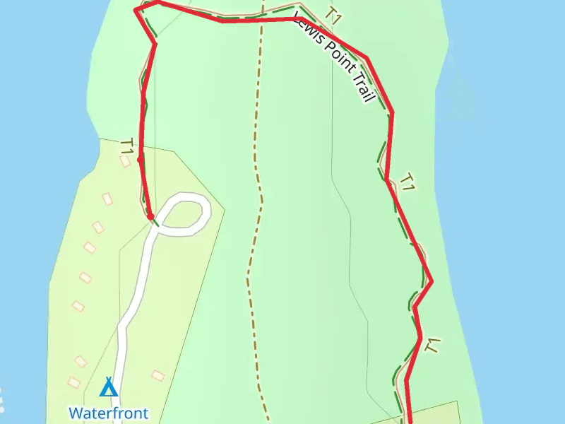 Lewis Point Trail