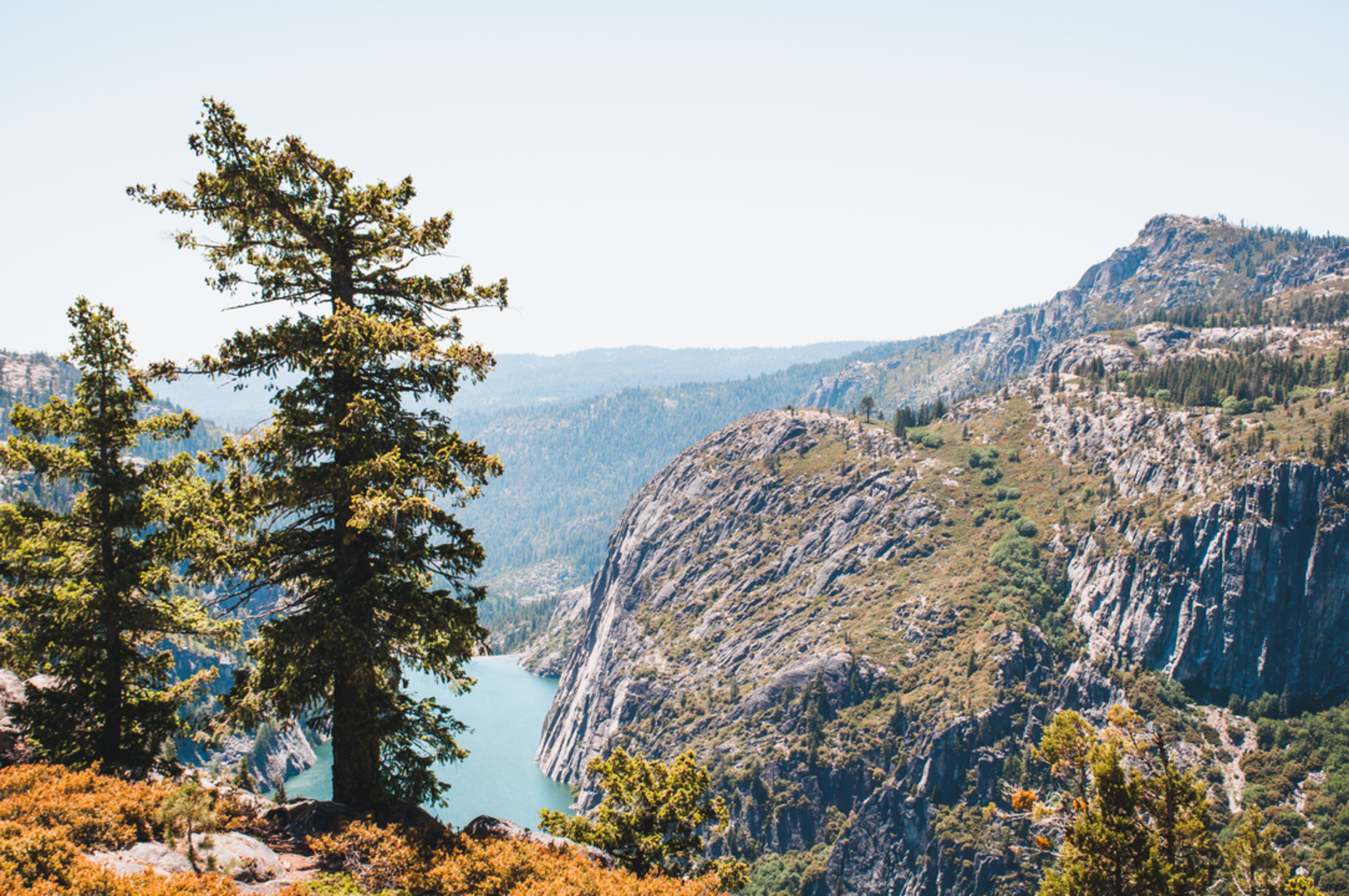 An image depicting the trail Donnells Vista Trail and its surrounding area.