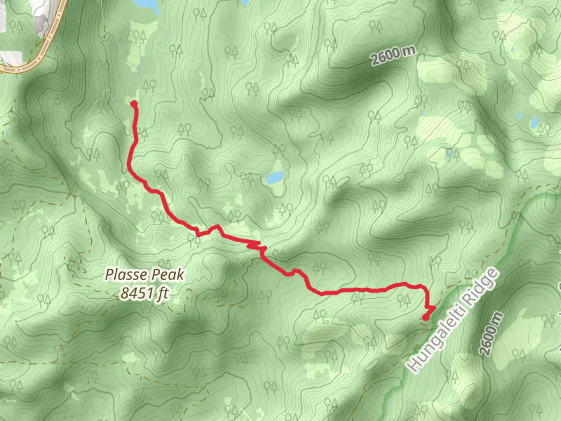 Granite Lake - Hidden Lake Trail