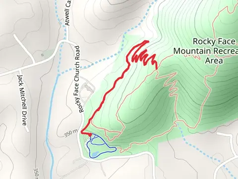 Prison Camp Trail Out and Back
