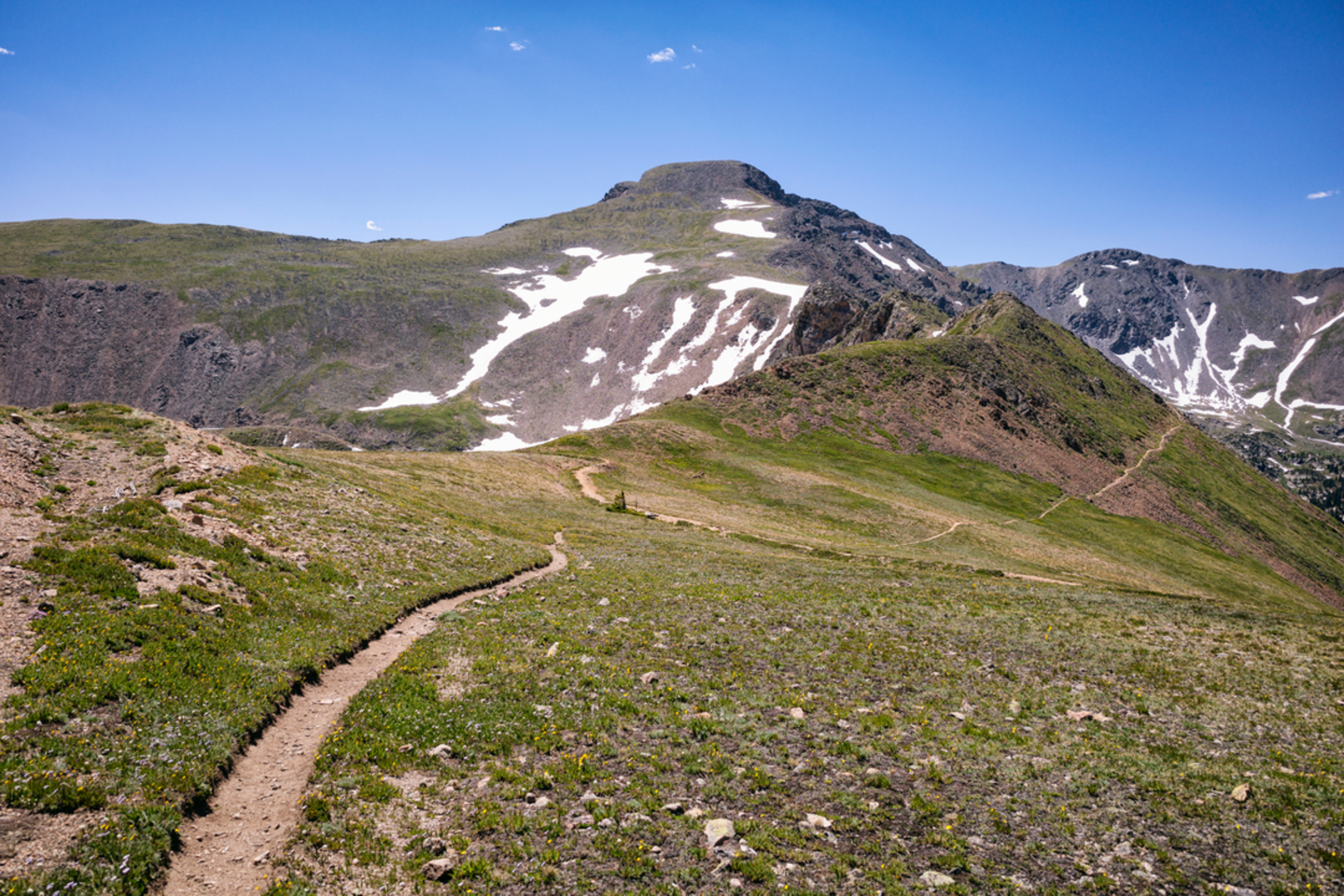 An image depicting the trail James Peak South Trail and its surrounding area.