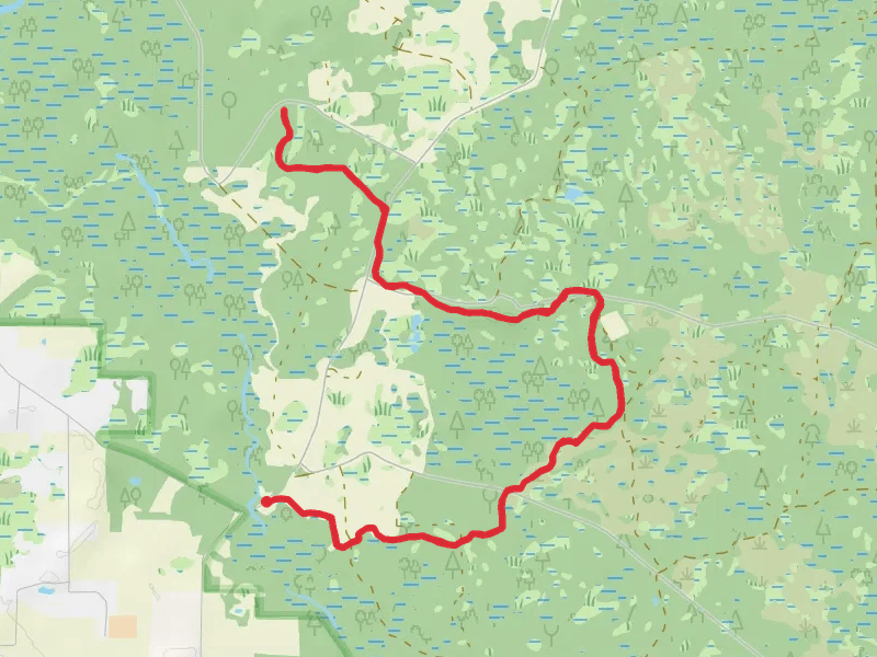 White Blazed Trail