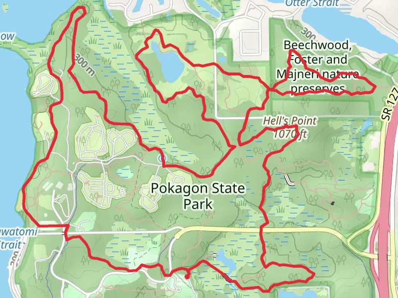 Lake Lonidaw, Hell's Point and Hell's Point Challenge Loop