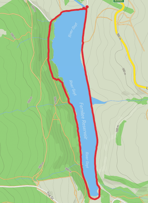 High Peak Walking mobile static map