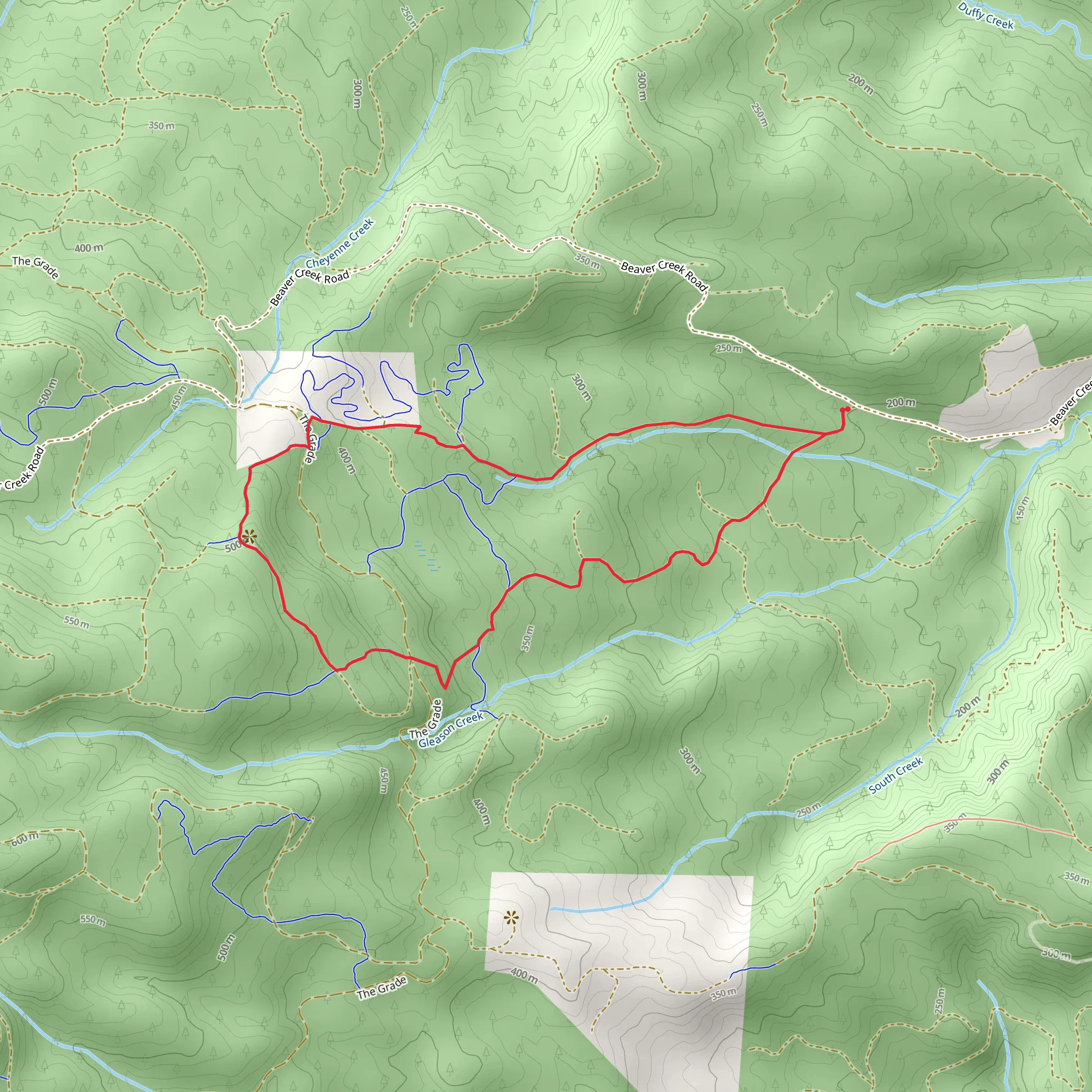 Moto Loop Trail mobile static map